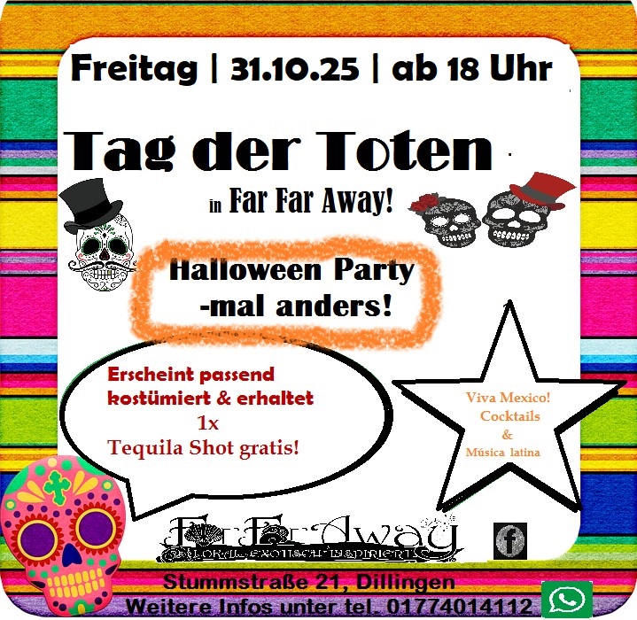 Halloween, mal anders! - Día de los Muertos